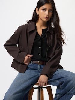 Jersey Relaxed Jacket