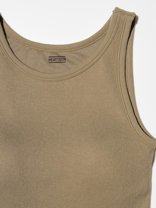 HEATTECH Extra Warm Ribbed Bra Top (Sleeveless)