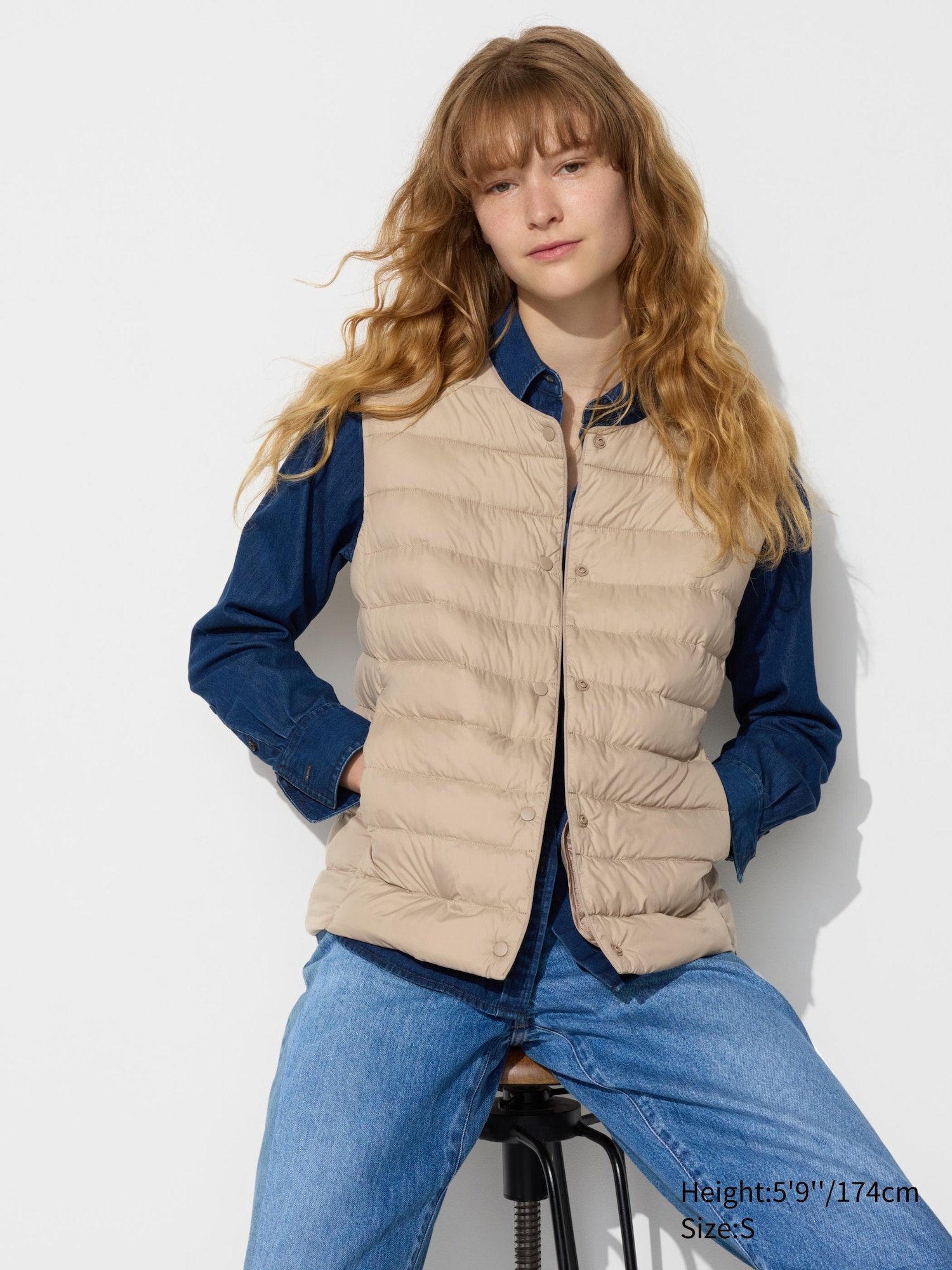 Padded vest womens online