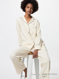 AIRism Cotton Pyjamas (Long Sleeve)