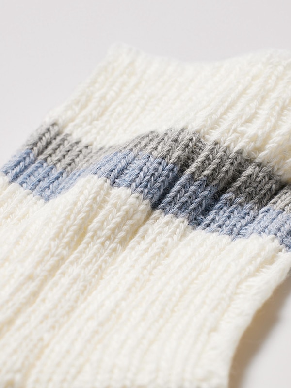 Half Socks (Stripe, Slub)