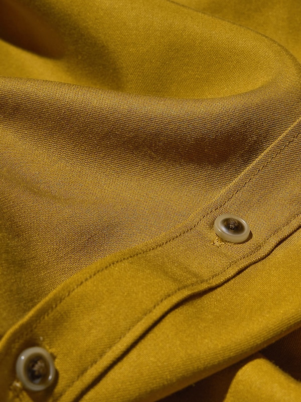 Band Collar Relaxed Shirt