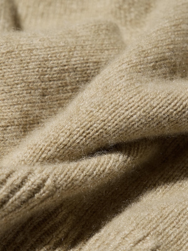 100% Cashmere Crew Neck Short Jumper (Sleeveless)