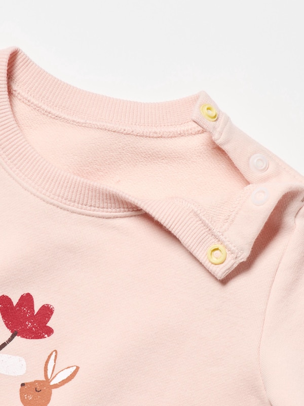 Newborn Joy of Print Sweat One Piece Outfit