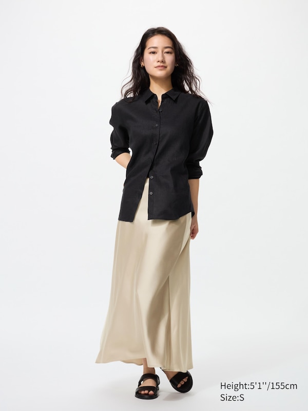 Satin Skirt (Shorter)