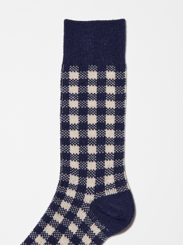 HEATTECH Socks (Check)