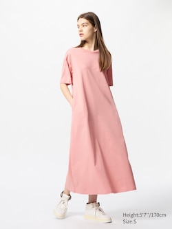 AIRism Cotton T-Shirt Dress (Short Sleeve)