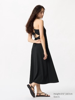 Crepe Jersey Bra Camisole Dress