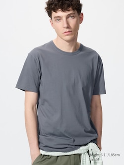 AIRism Cotton Crew Neck T-Shirt