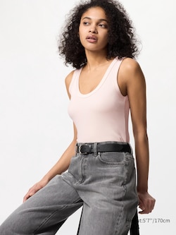 Soft Ribbed Vest Top