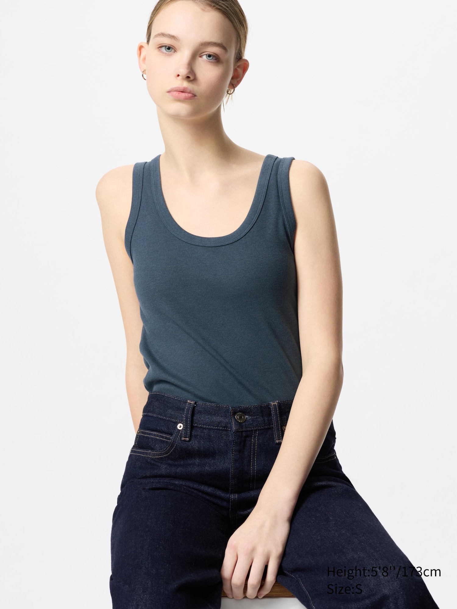Soft Ribbed Vest Top