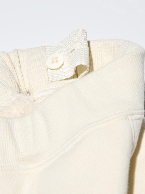 Girls Pile Lined Wide Sweat Trousers