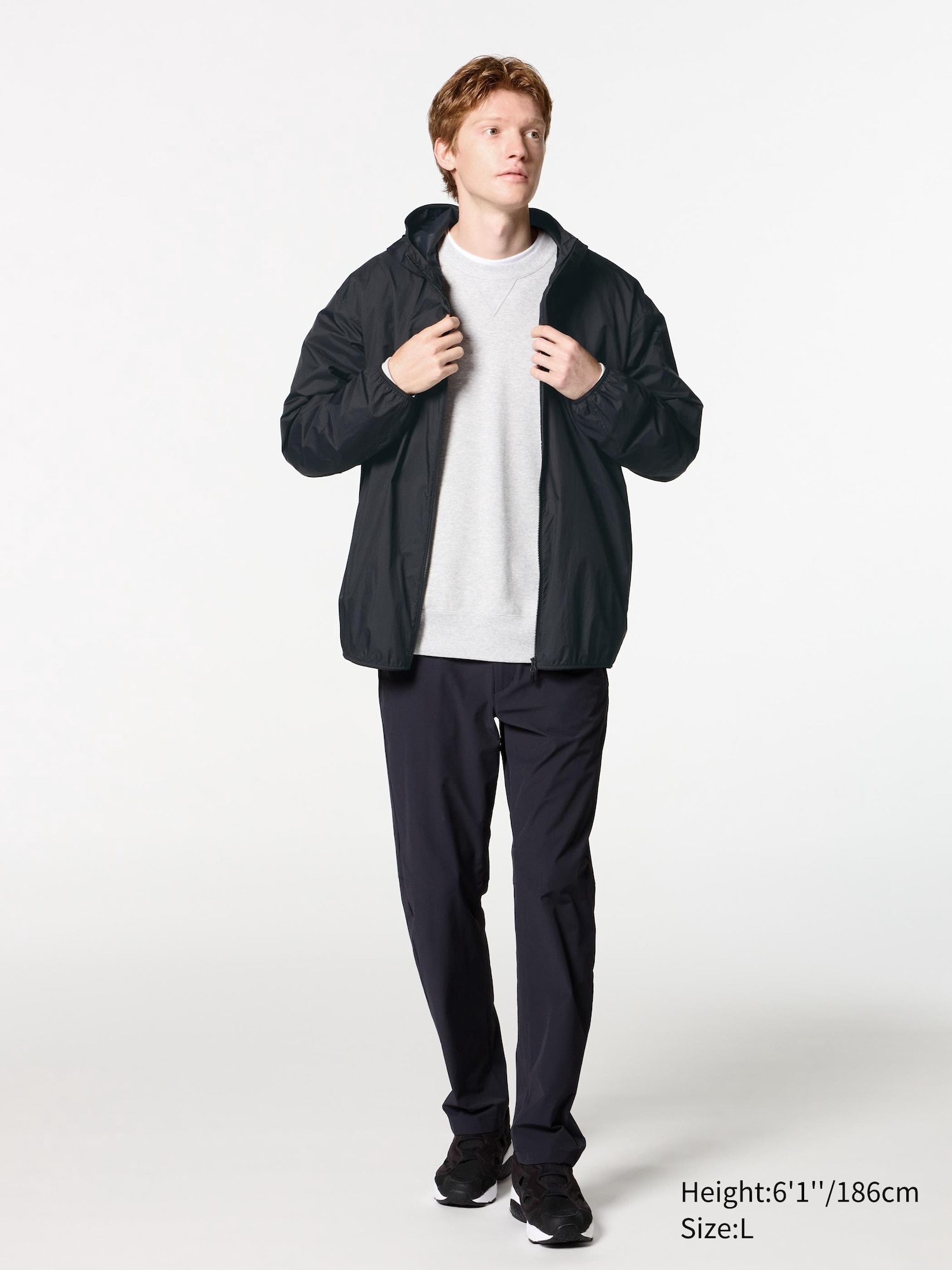 Uniqlo men's windbreaker clearance