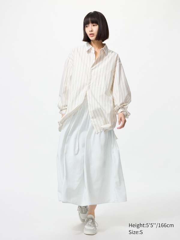Volume Gathered Skirt
