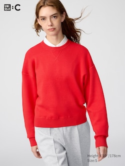 Smooth Cotton Crew Neck Jumper