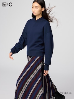 Smooth Cotton Crew Neck Jumper