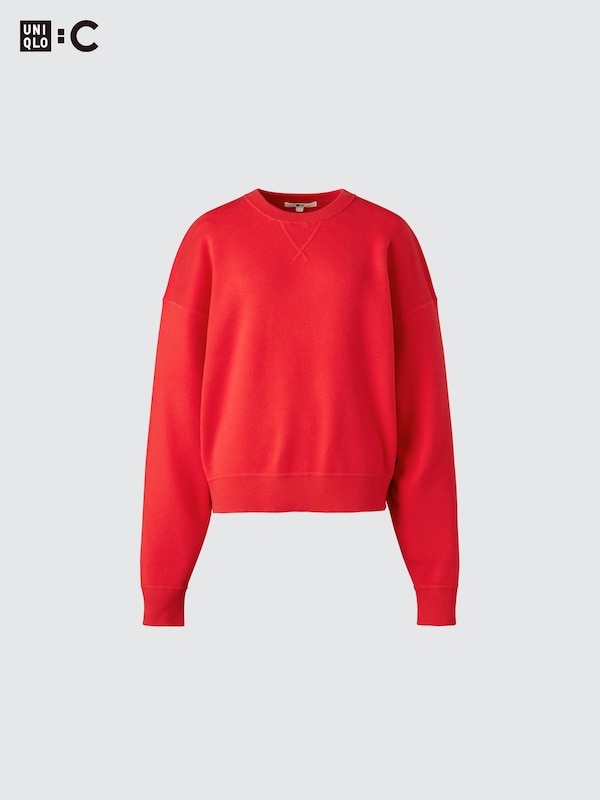 Smooth Cotton Crew Neck Jumper