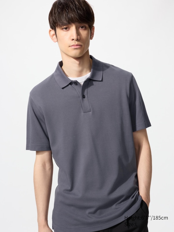 AIRism Cotton Piqué Polo Shirt