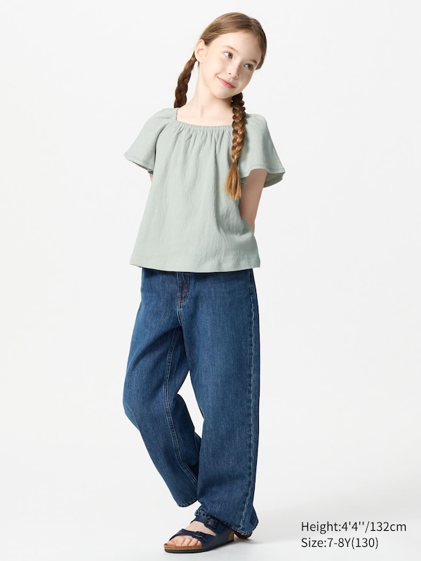 Gathered T-Shirt (Flare Sleeve)