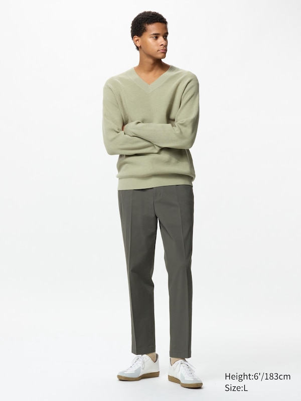 Smart Ankle Trousers (Cotton)