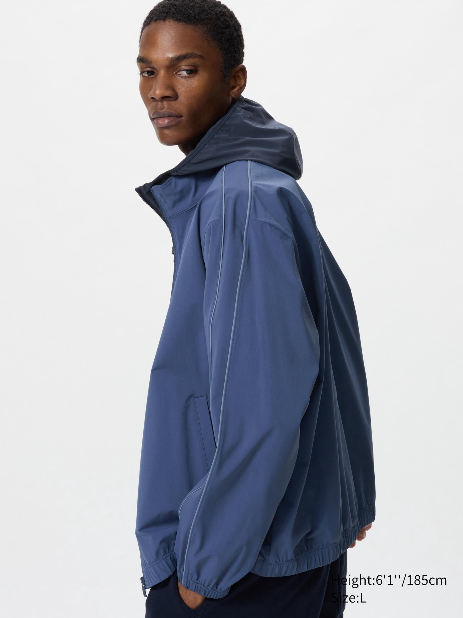 Men's Ultra Stretch Active Track Jacket | UNIQLO UK