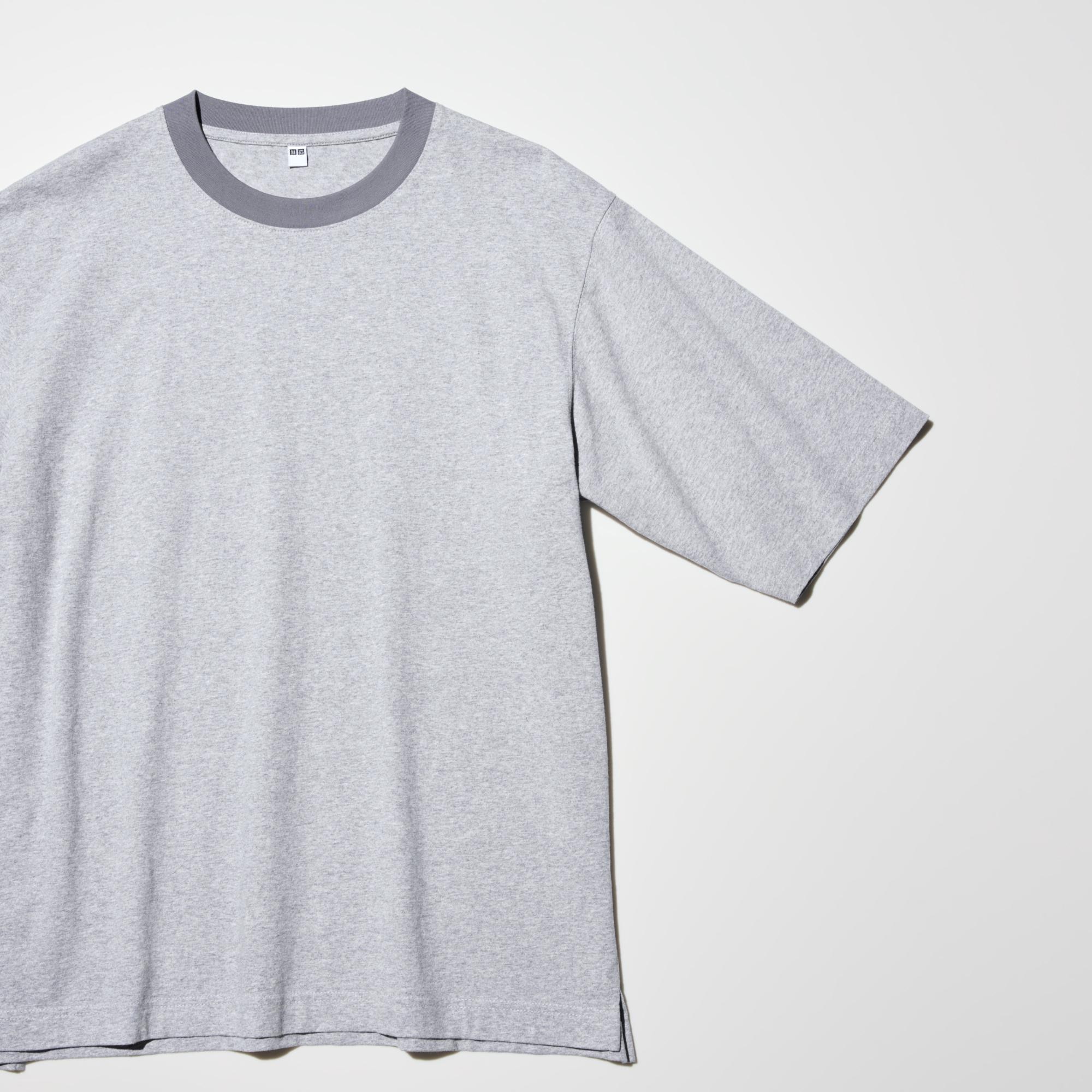 Oversized Colour Block T-Shirt (Ringer)