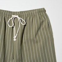 Linen Blend Easy Pants | Striped