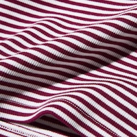 Ribbed Cropped Bra Top | Striped