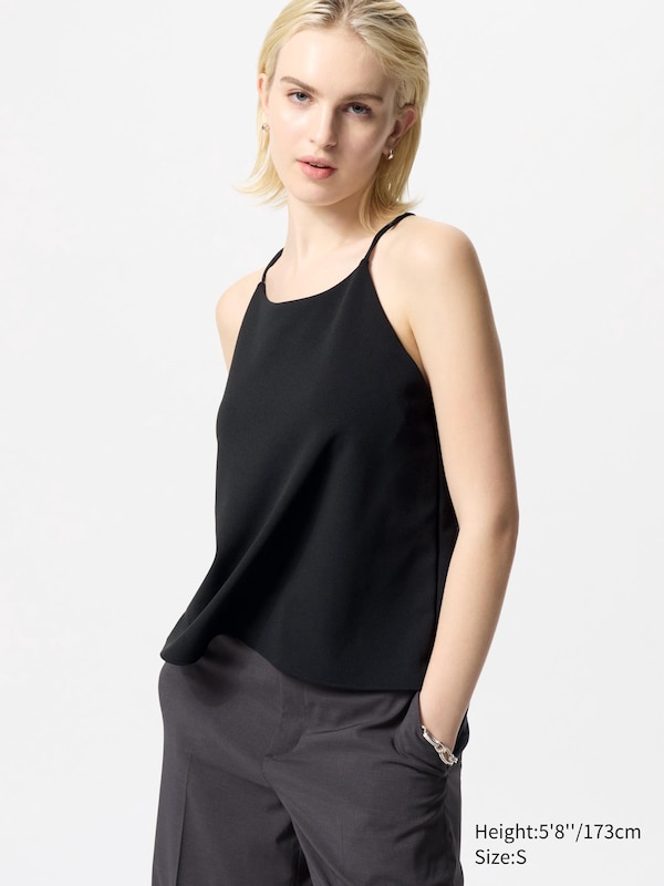 Crepe Jersey Camisole Bra Top
