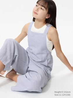 Linen Blend Jumpsuit (Stripe)