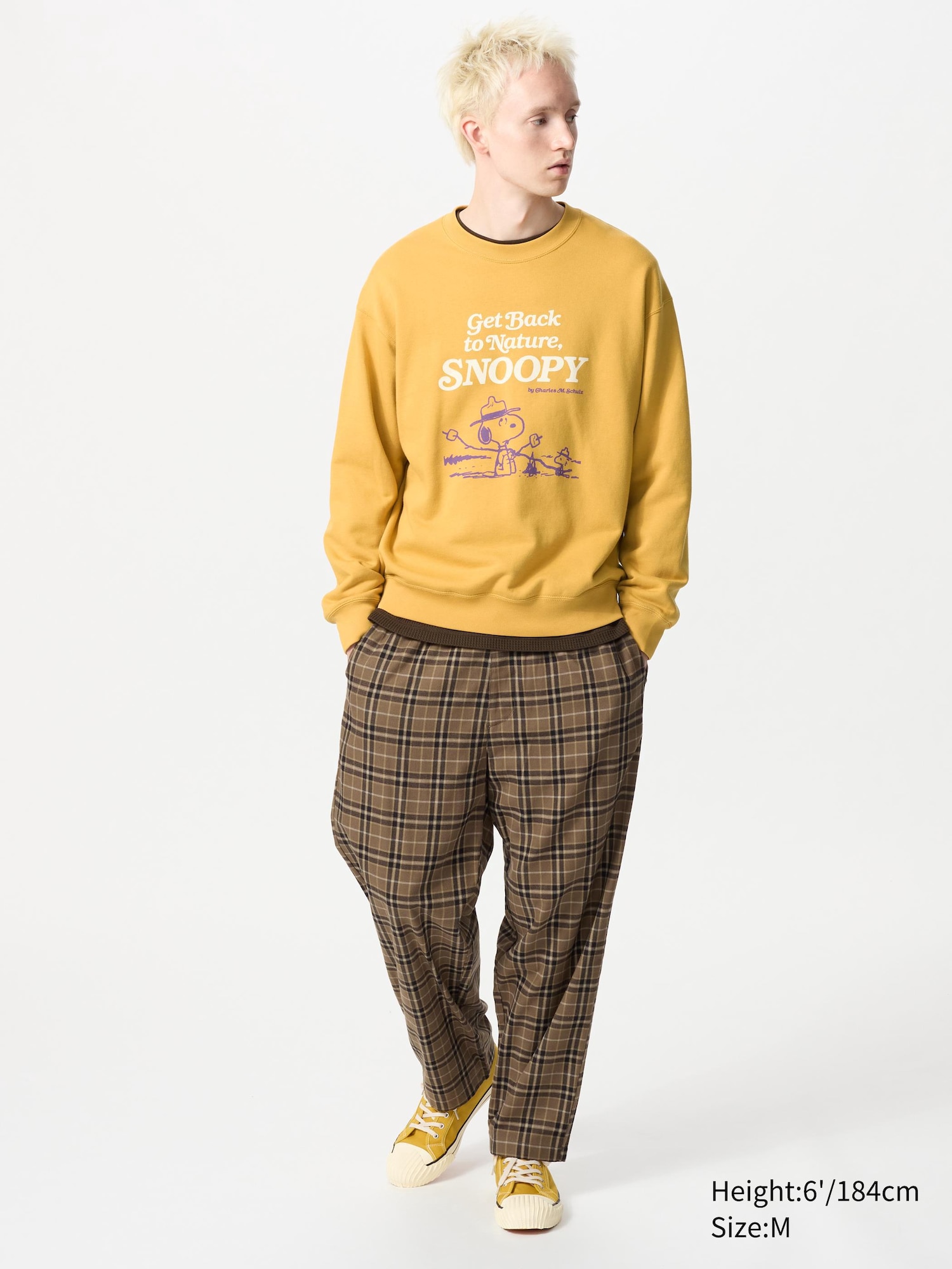 Unisex PEANUTS Graphic Sweatshirt UNIQLO UK