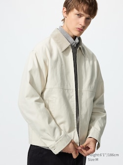 Zip-Up Short Blouson