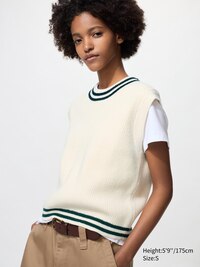 Sweater Vest | Striped