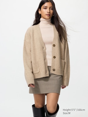 Soufflé Yarn Short Cardigan