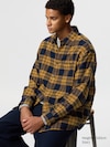 Flannel Shirt (Check, Regular Collar)