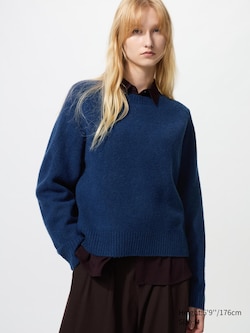 Soufflé Yarn Crew Neck Jumper