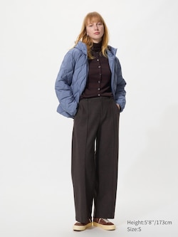 Brushed Jersey Wide Trousers