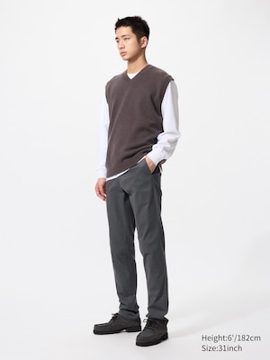 Slim Fit Chino Trousers (Shorter)