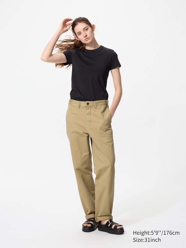 Straight Chino Trousers