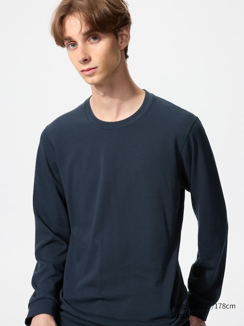 Heattech Extra Warm Cotton Crew Neck T-shirt
