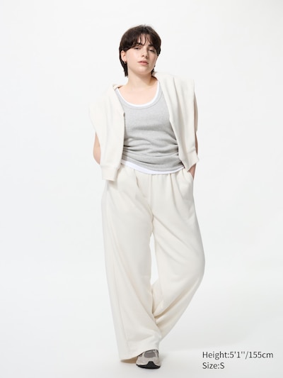 Sweat Wide Trousers