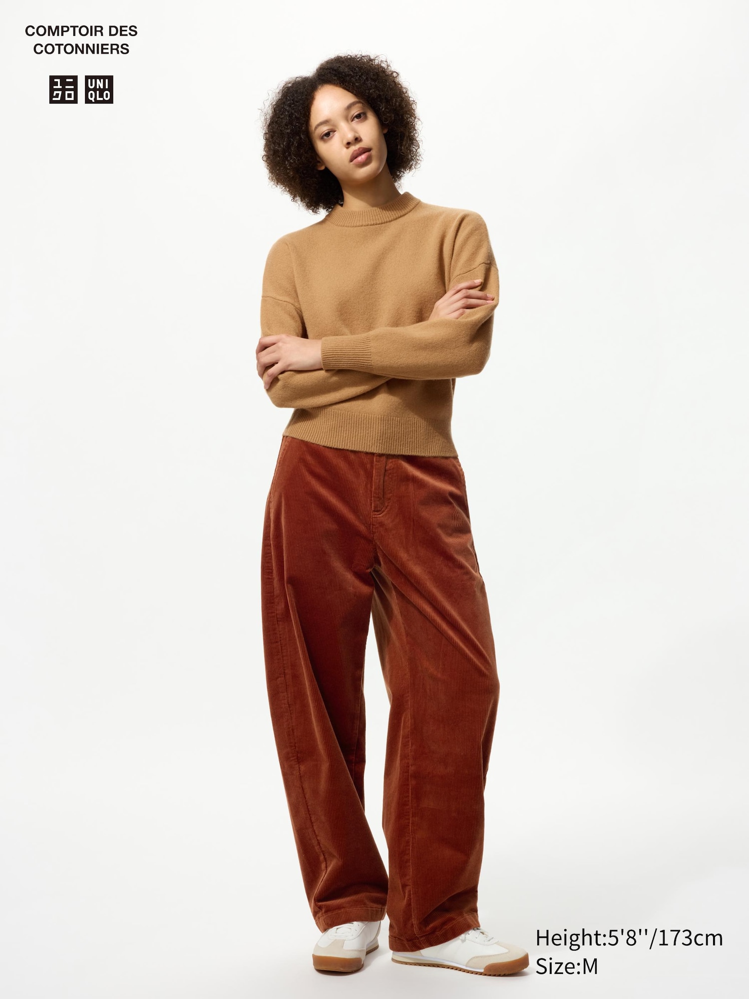 Corduroy Curve Trousers (Longer)