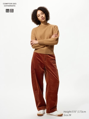 Corduroy Curve Trousers (Longer)