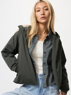 Stretch Windproof Fleece Full-Zip Hoodie