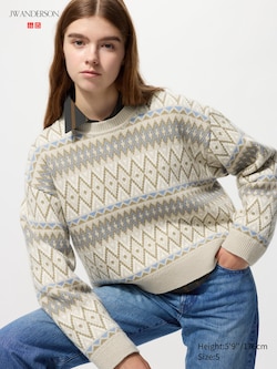 Fair Isle Crew Neck Jumper