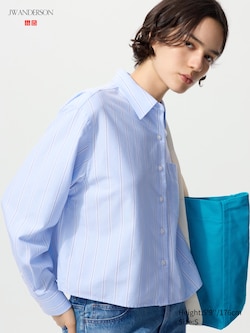Oxford Boxy Shirt (Stripe)