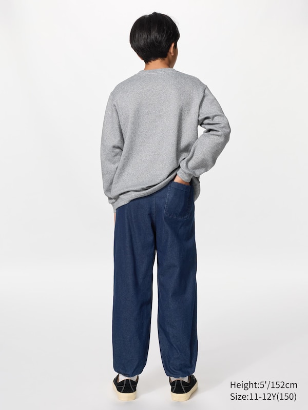 Warm Lined Trousers (Denim)