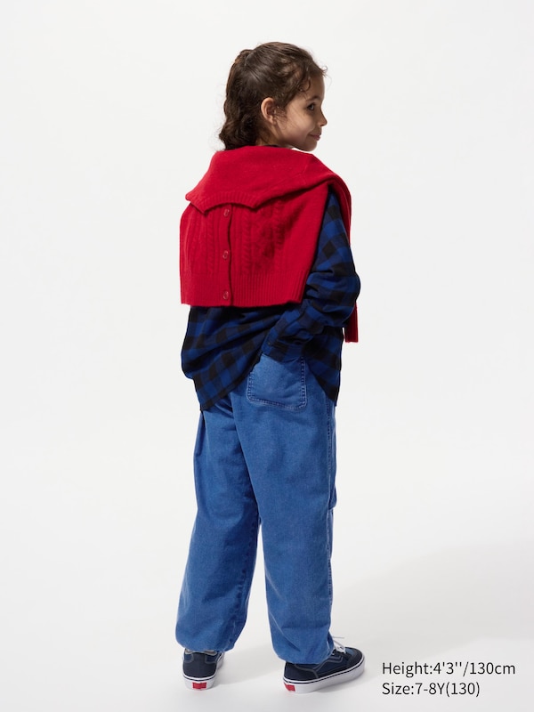 Warm Lined Trousers (Denim)