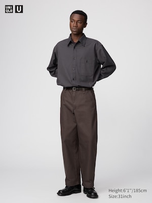 Wide-Fit Chino Pants