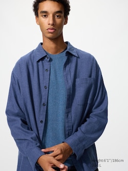 Flannel Shirt (Heather, Regular Collar)